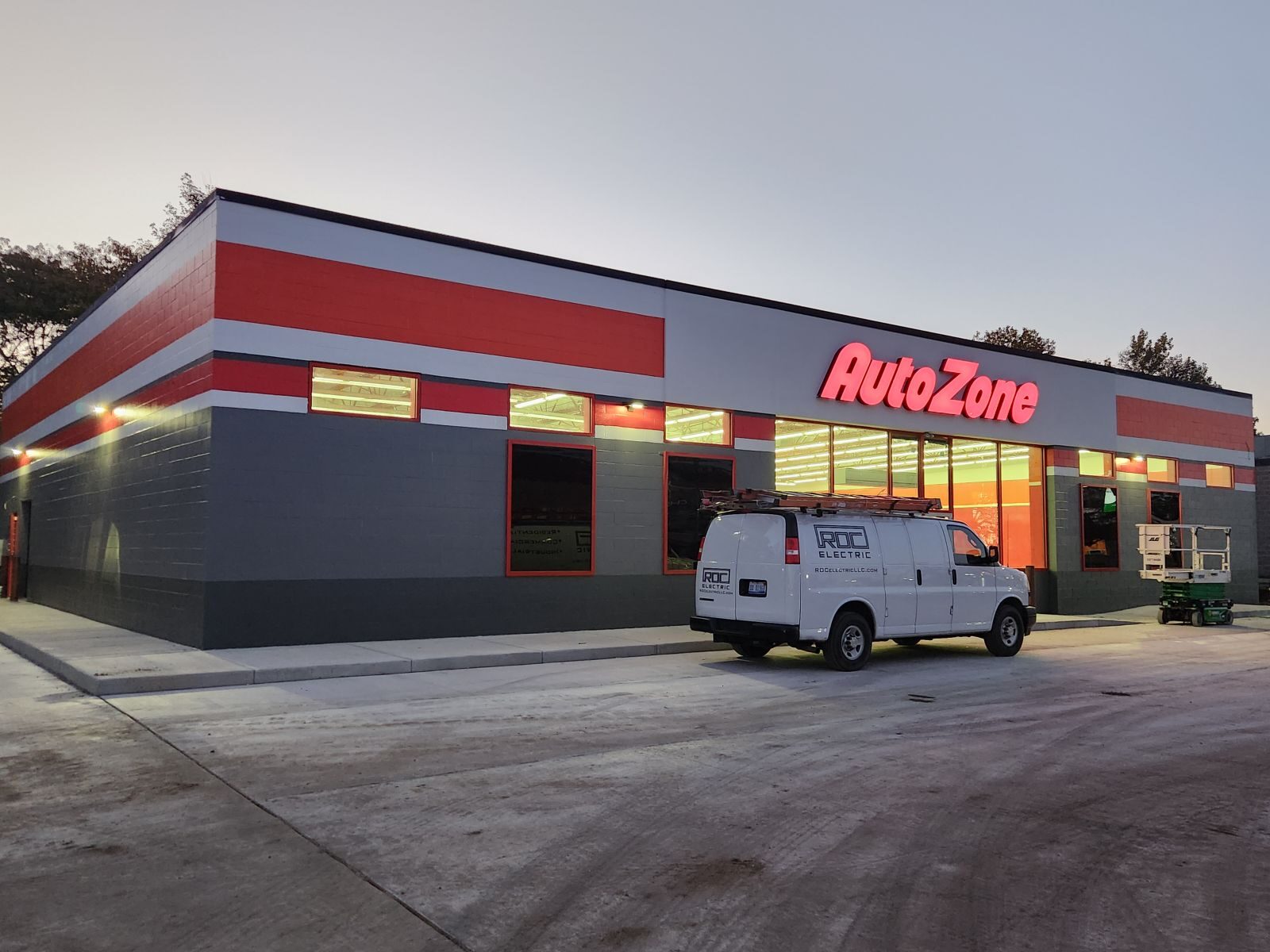 Commercial electrical installation