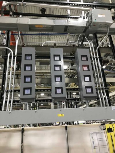 Factory electrical installation