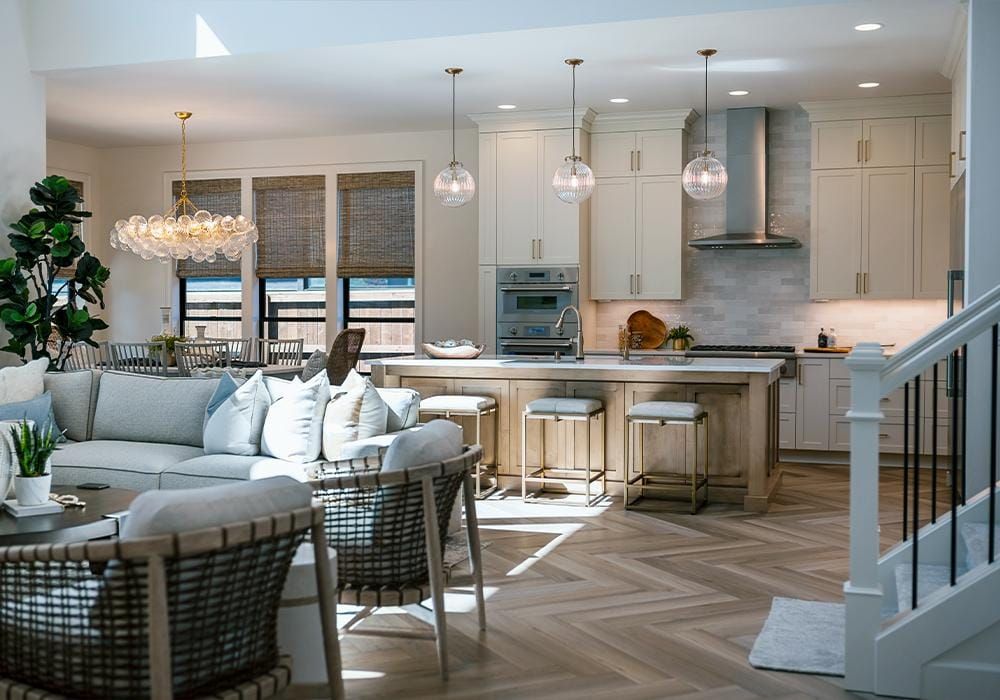 Residential kitchen lighting project