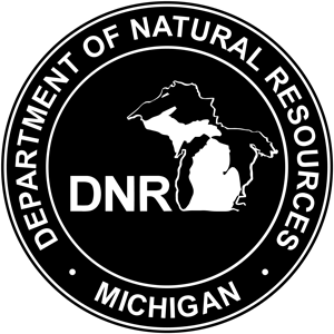 dnr department of natural resources michigan logo